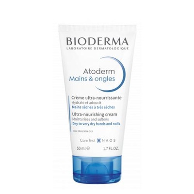 BIODERMA ATODERM Mains&Ongles Krem do rąk, 50ml