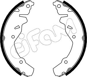 CIFAM 153-029 КОМПЛЕКТ КОЛОДОК ТОРМОЗНЫХ