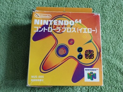 Kontroler Nintendo 64 Yellow