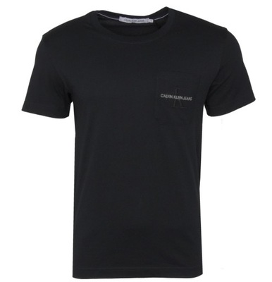CALVIN KLEIN JEANS , t-shirt męski, czarny, XS