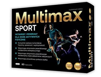 Multimax sport suplement diety 60 kapsułek