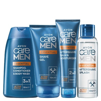 AVON Zestaw kosmetyków dla mężczyzn Care Men _ 4w1