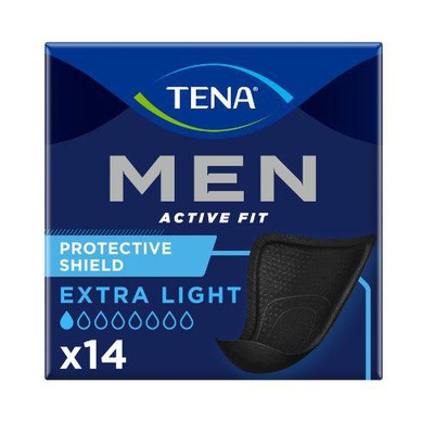 Wkładki anatomiczne TENA MEN Extra Light 14 sztuk