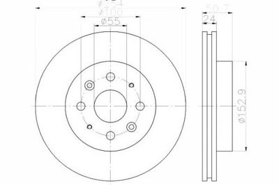 Textar тормозные диски тормозные 2szt kia перед rio ii фото №1