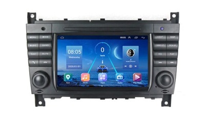 Radio Mercedes Benz C CLK W209 W203 2005- ANDROID