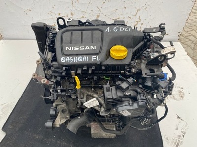 Двигун r9m b405 nissan renault 1.6 dci 72 tys km фото №1