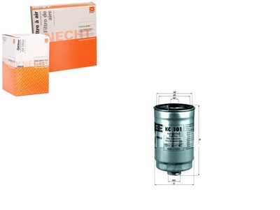 Фильтр топлива hyundai accent ii accent iii getz h-1 фото №1