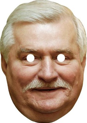 Maska LECH WAŁĘSA, Politycy, Celebryci