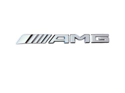 Emblemat Napis Znaczek Płaski Oznaczenie Klapy Do Mercedes Benz AMG GT 19mm