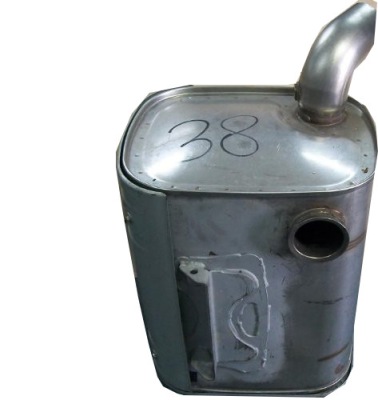 Гаситель катализатор iveco eurocargo tecto 504135186 фото №1