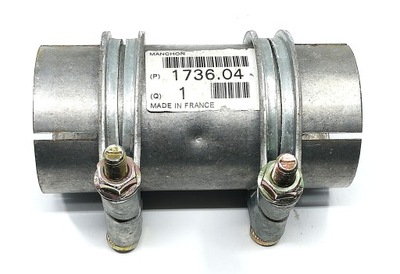 Хомут соединитель трубы выпускной jumpy superb 173604 фото №1