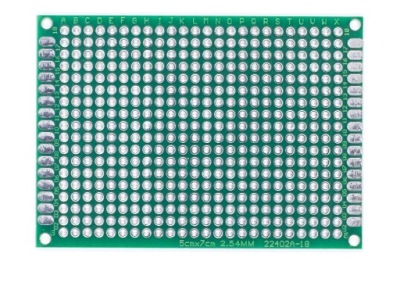 Płytka PCB prototypowa dwustronna 5x7 50x70