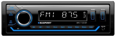 BLAUPUNKT BPA1123BT РАДІО АВТОМОБІЛЬНИЙ AUX USB MP3 BLUETOOTH VARIOCOLOR