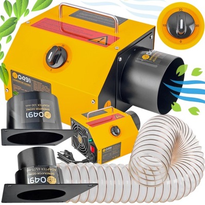 GENERATOR OZONU OZONATOR OCZYSZCZACZ : ORO 18 000 MG/H ADAPTERIAI VAMZDIS 