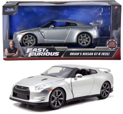 JADA 2009 Nissan GT-R 1:24 Szybcy Wściekli 3203082