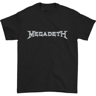 KOSZULKA Megadeth Logo Cotton T-Shirt zxc