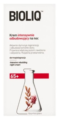 Bioliq 65+ Krem intensywnie odbudowujący na noc 50 ml