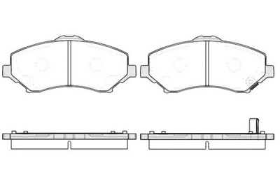 REMSA ZAPATAS DE FRENADO CHRYSLER GRAND VOYAGER V 3.  