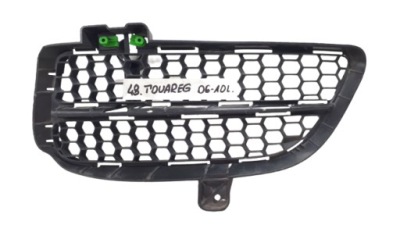 Vw touareg решётка бампера левая перед фото №1