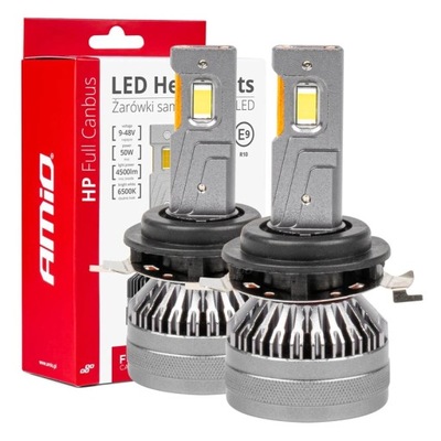 LUCES DE AUTOMÓVIL DIODO LUMINOSO LED SERIE HP COMPLETO CANBUS H7-1 6500K AMIO-03675  