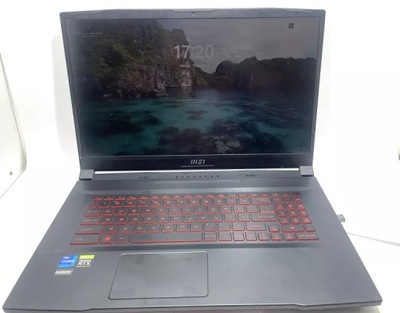 LAPTOP MSI GF76 KATANA 17,3 " INTEL CORE I7 32 GB / 512 GB CZARNY