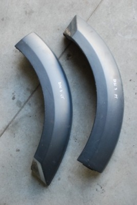 Discovery 3 iii накладка крила l / p задня захист фото №1