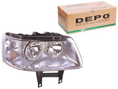 Depo фара vw transporter v 03-15 pr przezrocz фото №1