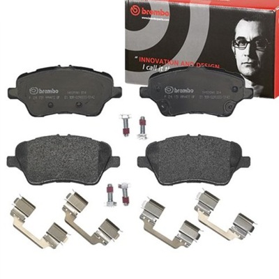 Brembo p 24 151 набор тормозных колодок тормозных, тормоза дисковые фото №1