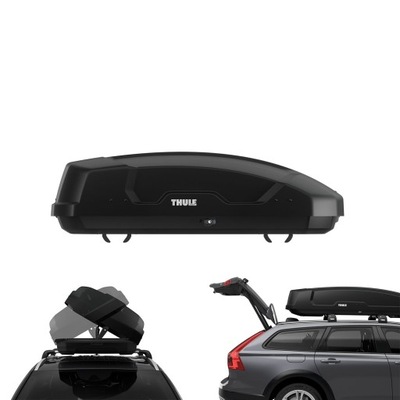 THULE FORCE XT S MALETERO DE TECHO NEGRO MATE 635100  