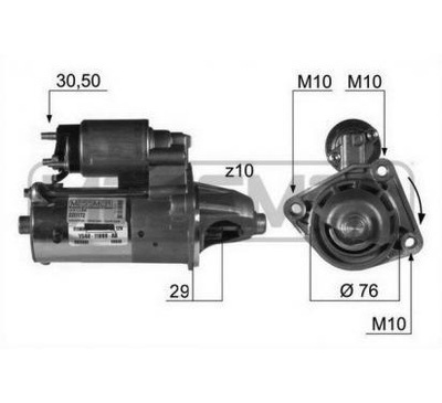 ERA MESSMER ARRANCADOR ,VOLVO,FORD  