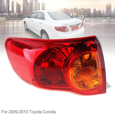 ZERWONA LENTE PARA 2008 2010 2009 TOYOTA COROLLA  