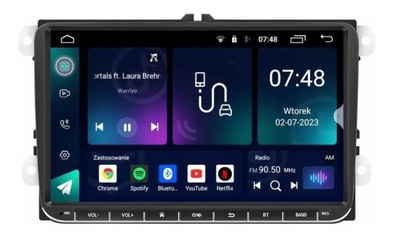 Uniwersalne Radio M100 Android VolkswagenSeatSkoda