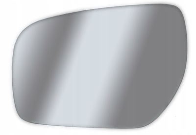 Вкладыш зеркало стекло renault koleos i pł+grz левая фото №1