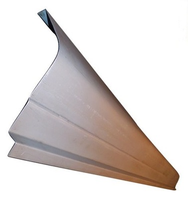 Hyundai accent 94-99 ремкомплект порог левая фото №1