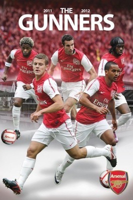 Arsenal The Gunners 2011/2012 Plakat 61x91,5 cm