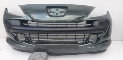 Peugeot 207 бампер передній решітка оригінал! фото №1