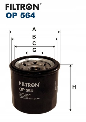 ФІЛЬТРON OP 564 ФІЛЬТР МАСЛА
