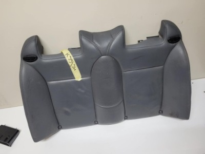 Заднее сиденье спинка задняя задние обшивка серая кожа saab 9-3 ii cabrio 12830473 фото №1