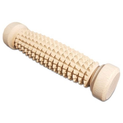 MASAŻER DO STÓP RECEPTOR OWALNY DREWNIANY