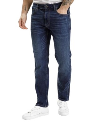 CROSS JEANS SPODNIE MĘSKIE GREG REGULAR FIT 31/32