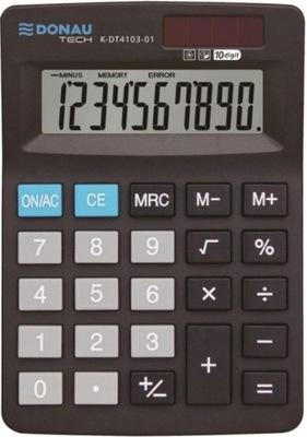 Kalkulator biurowy 10 cyfr. czarny
