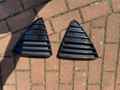 Ґрати бампера перед ford focus mk3 3 комплект фото №1