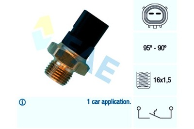 FAE TERMOJUNGIKLIS VENTILIATORIAUS AUŠINTUVO MITSUBISHI 3000 GT 3.0 