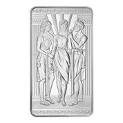 Sztabka The Great Engravers - Three Graces 10 uncji Srebra 2022