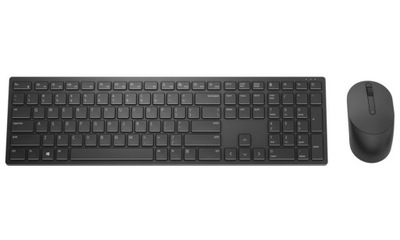 Dell Pro Keyboard and Mouse KM5221W Wireless, Batteries included, EE, Black