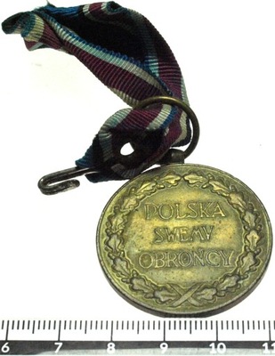 Medal Polska Swemu Obrońcy Medal Pamiątkowy za Wojnę 1918-1921 odznaczenie