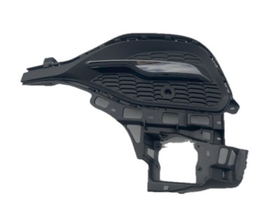 Решітка бампера + хром opel grandland ліва pod датчик паркування фото №1