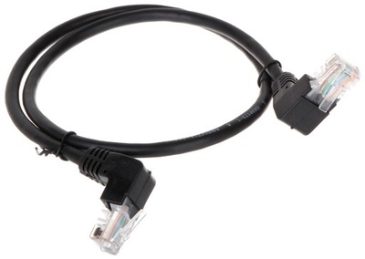 Patchcord RJ45/0.5-KK/B kat.5e czarny 0.5m