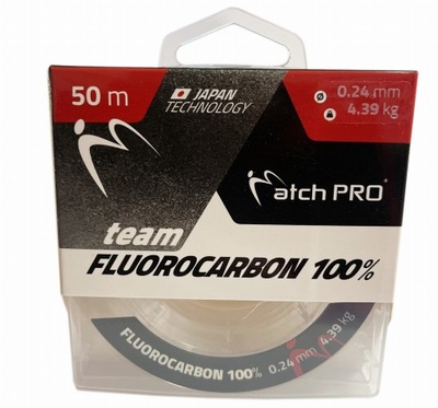 MatchPro FLUOROCARBON 100% Żyłka 50m 0,16mm