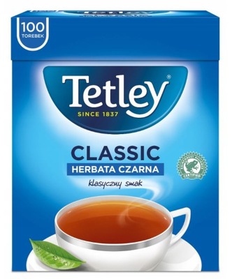 Herbata TETLEY Classic 100 torebek